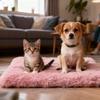 Plush Waterproof Pet Mattress: Warm, Removable, Washable Mat for Dogs & Cats