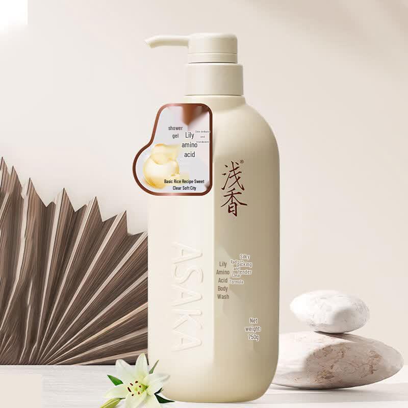 Asaka Lily Amino Acid Shower Gel