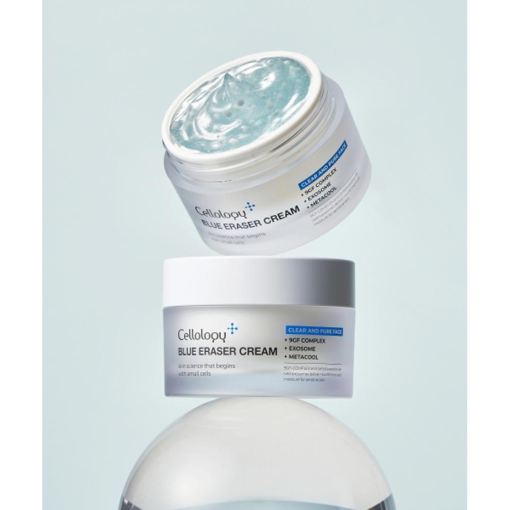 Cellology Blue Eraser Cream 50ml   Trouble Spots Improvement Acne Care