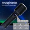 Rechargeable Powerful LED Flashlight Torch Light 10000LM High Power Flashlight Tactical Lantern Long-cut Range Hand Lamp For Camping
