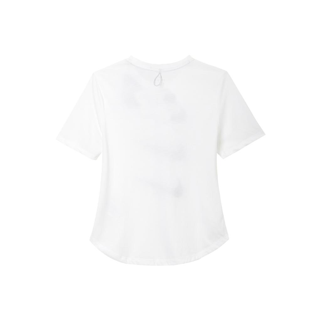 Nike Run Division Reflective Logo Running Short Sleeve Tee Women Tops White DC4324-100