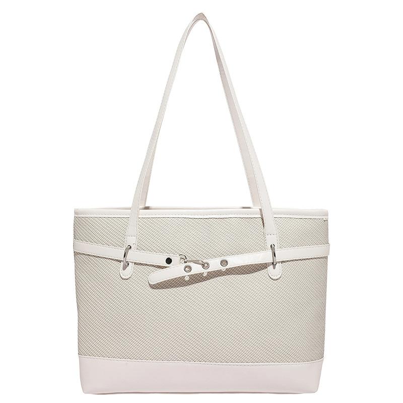 Winter new personalized fashion niche design versatile casual simple texture shoulder handbag