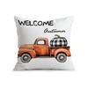 Autumn Pumpkin Decor Cushion Pillowcase Printed Polyester 45X45Cm Throw Pillowcover Decorative Sofa Cushion Pillowslip Decor