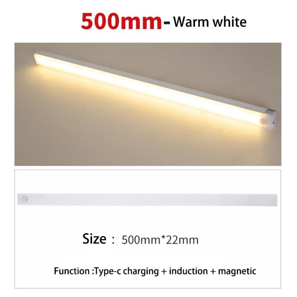 Backlight Motion Sensor Light Wireless Detector Light Rechargeable Closet Night Lamp  Bedroom