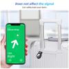 HdoorLink For Apple AirTag Tracker GPS Locator Keychain Protector Cover Safety Lock Protective Case Anti Lost Secure Holder For AirTags