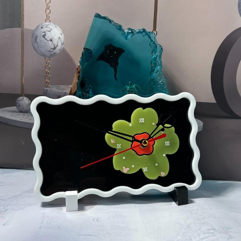 Food Grade Silicone Mould for DIY Clock Dials Crafting with Resin and Paint for Home Decoration