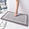 New Non-slip Bath Mats Super Absorbent 40x60cm Bathroom Rugs Soft Modern Household Entrance Door Mat Bathtub Side Hallway Tapis