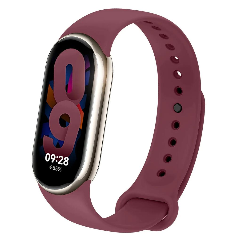 for Mi Band 8 9 Strap mi band 8 Accessories Silicone Sport Replacement belt Wrist pulseira correa for Xiaomi MiBand 9 Bracelet