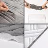 Plush Soft Bed Headboard Cover Solid Color High Elasticity Bed Head Slipcover Anti-dirty Easy To Clean Bed Back Rest Home