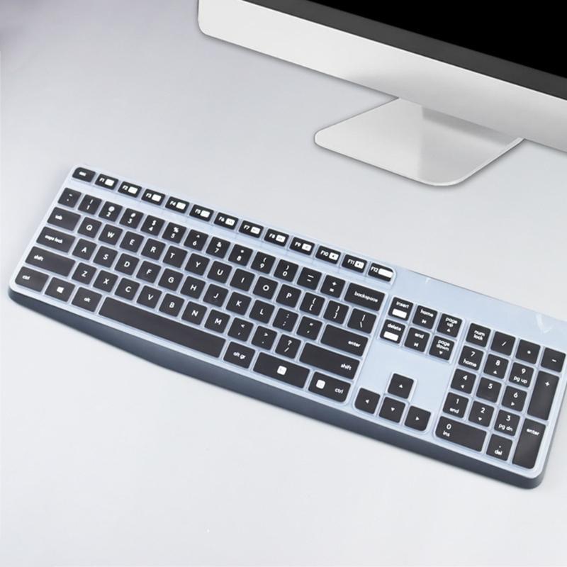 Silicone Keyboards Protectors Cover for K235 K375 MK235 MK315 Laptop Dust and Spill Resistant Transparents Film