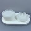 Non-stick Tigers Paw Container Mold Epoxy Resin Silicone Mold DIY Crafts Ornament Tool for DIY Storage Box Candlestick