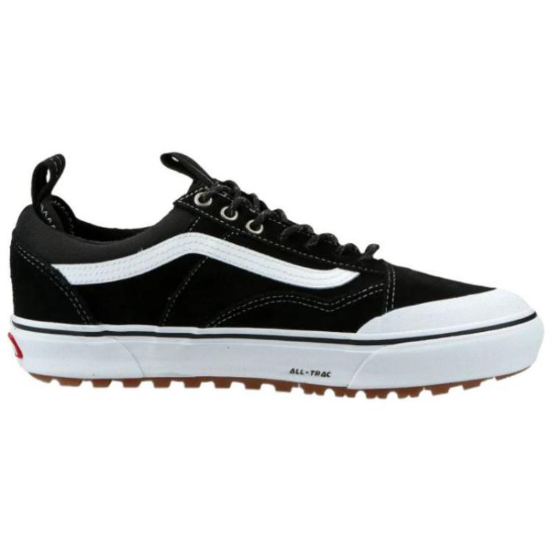 Vans Old Skool Abrasion Resistant Low Top Casual Shoes Unisex Black Sneakers VN000CVNBA21