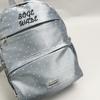 Mochila Escolar Fofa de PU com Bolso Frontal com Zíper Mochila Leve para Meninas Adolescentes Casual Diária para Viagem