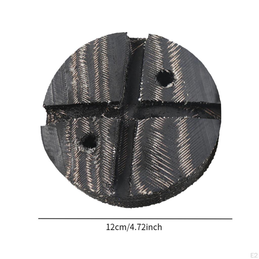 2x Gummi-Armpolster Anti-Rutsch Einfache Installation Hebekissen Autohebebühnenzubehör für