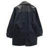 iCB Nylon leather switch tailored jacket 9 black made in Japan Women Used