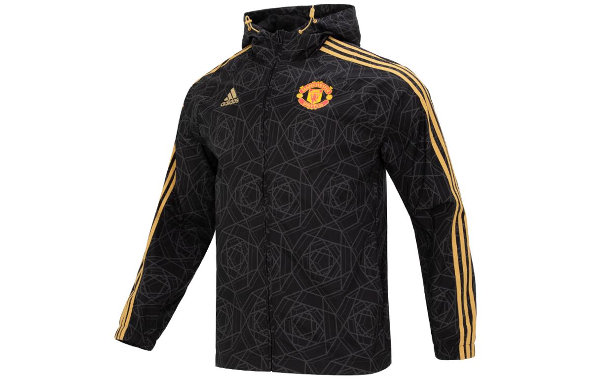 Adidas Jackets Men s Black Hooded Moderate Other Black|M