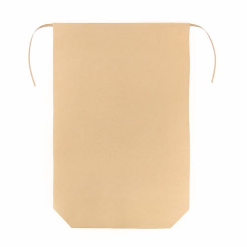 Nexta Rice Polishing Bags, Double-Layered, Tear-Resistant, Easy-to-Tie Top, No Tools Required, Made In Japan, Kraft Paper, Plain, Bulk Purchase, 5kg,