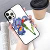 Iris Purple Flower Watercolor Mobile Phone Cases Cover For iPhone 17 Air 16 15 14 12 13 11 Pro MAX Apple Plus Coque