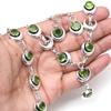 Peridot Quartz Gemstone Handmade Ethnic Jewelry Necklace Set 18-20''