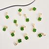 Ornaments Lucky Clover Keychain Good Luck Four Leaf Clover Pendant Bag Hanging  Backpack Accessory