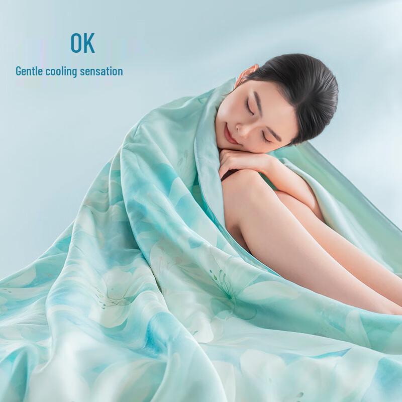 Jingdong Zhizao 100% Tussah Silk Washable Cooling Quilt