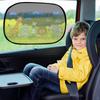 Car Window Covers Static Cling Films Stickers To Blocking UV Reusable Glare Blocker Shield Protection Windshield Covers For