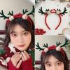 Plastic Antlers Headband Fawn Horn Christmas Elf Headband Christmas Headband  Ladies