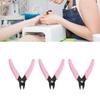 3pcs Stainless Steel Cuticle Cutter Automatic   Anti Slip Rhinestone Remover Cuticle Nippers Trimmer