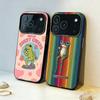 T-The F-Frog Cute Phone Case For iPhone17 16 15 14 13 12 Pro Max Grey Black Matte Laser Metallic Aurora Funda