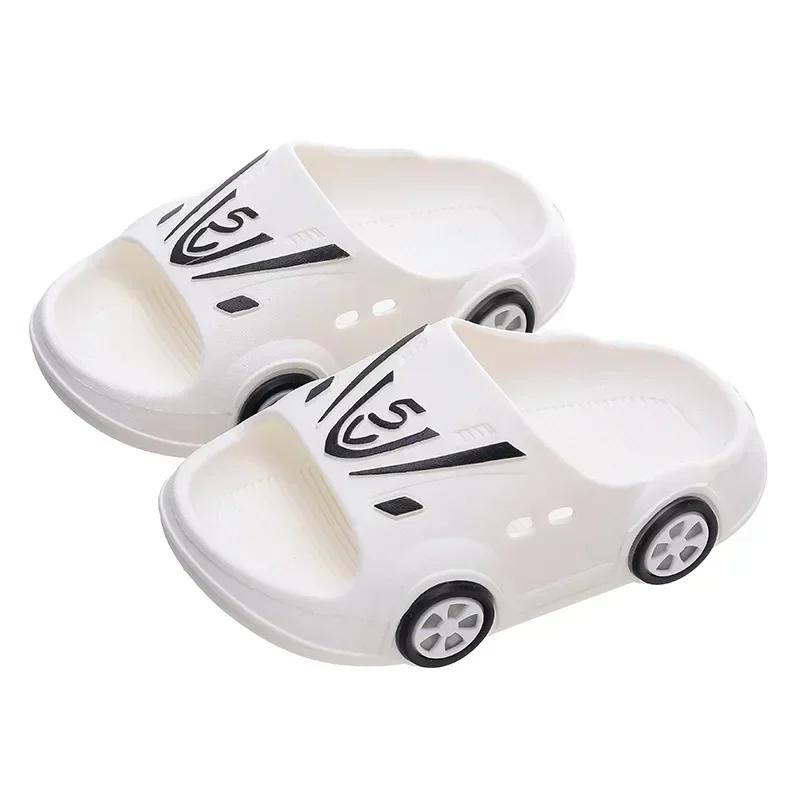 Leuchtende Kinderpantoffeln Autoform Jungen Mädchen Mode Niedliche Schuhe Badezimmer Kinder Kleinkind Pantoffeln