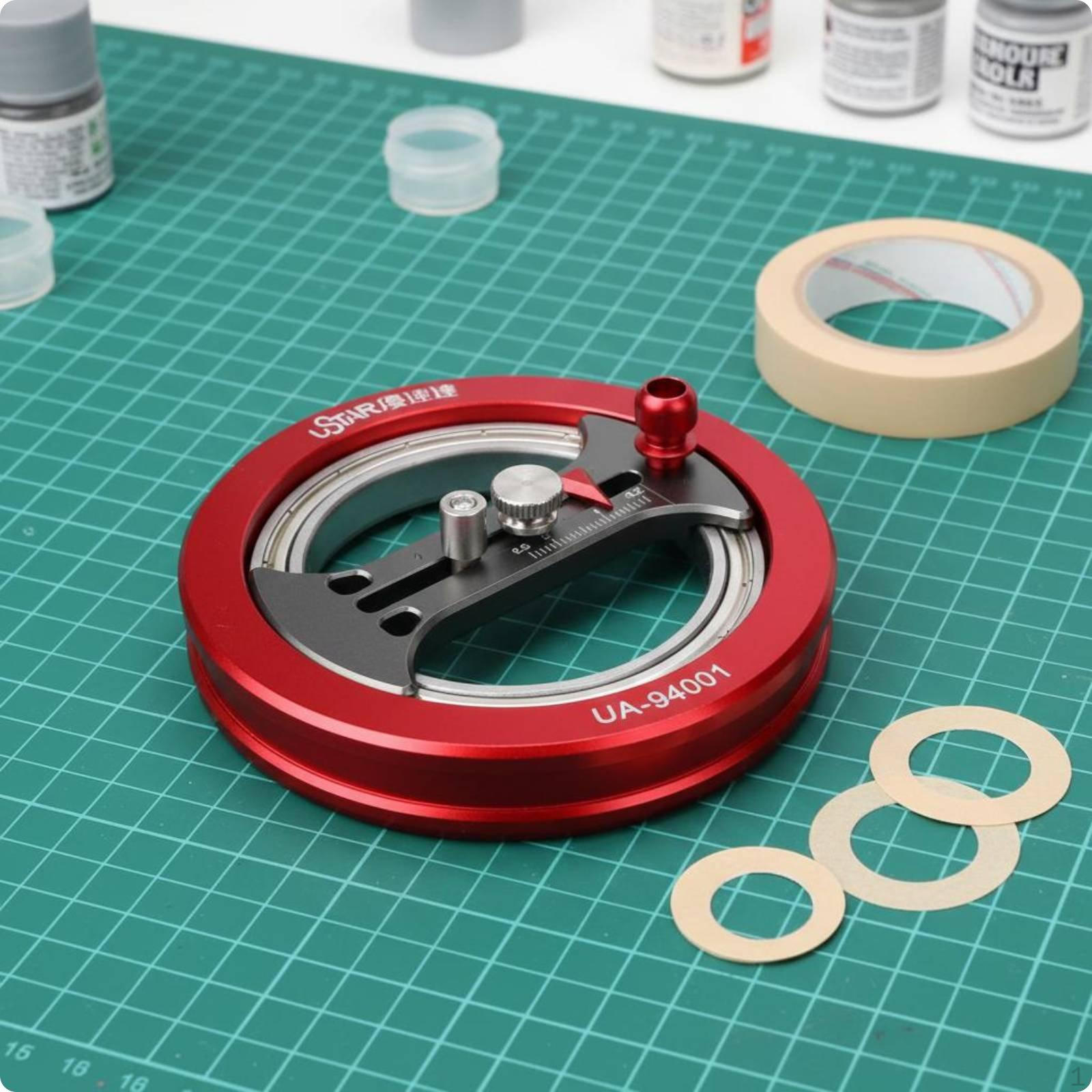 Metal Circle Cutter Alloy Body Rotary Bearing Design Circular Cutting Tool for Model