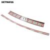 Rear Trunk Bumper Foot Plate Tailgate Door Sill Scuff Guard Plate For Mitsubishi Eclipse Cross 2017-  Car Accessories