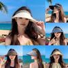 Sparkling Open Top Sun Hat For Beach And Outdoor Activities