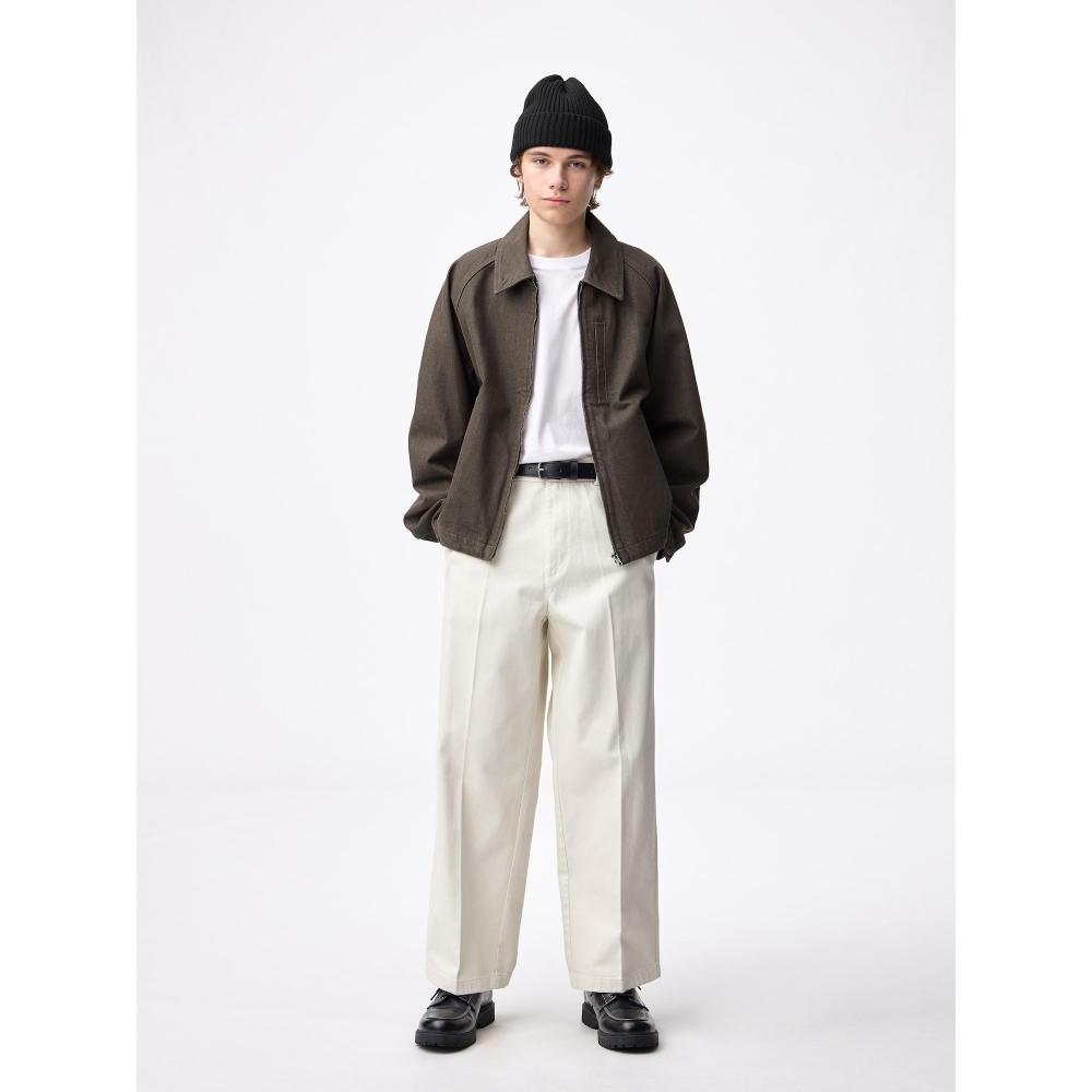 GU by Uniqlo Cotton Zip Up Jacket