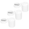 3pcs MultiFunctional   Crusher Cutter Tablet Splitter Grinder Storage Box Accessory(Green )