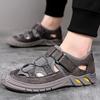 2025 Vintage Classic Mens Sandals Summer Genuine Leather Sandals Men Outdoor Casual Lightweight Sandal