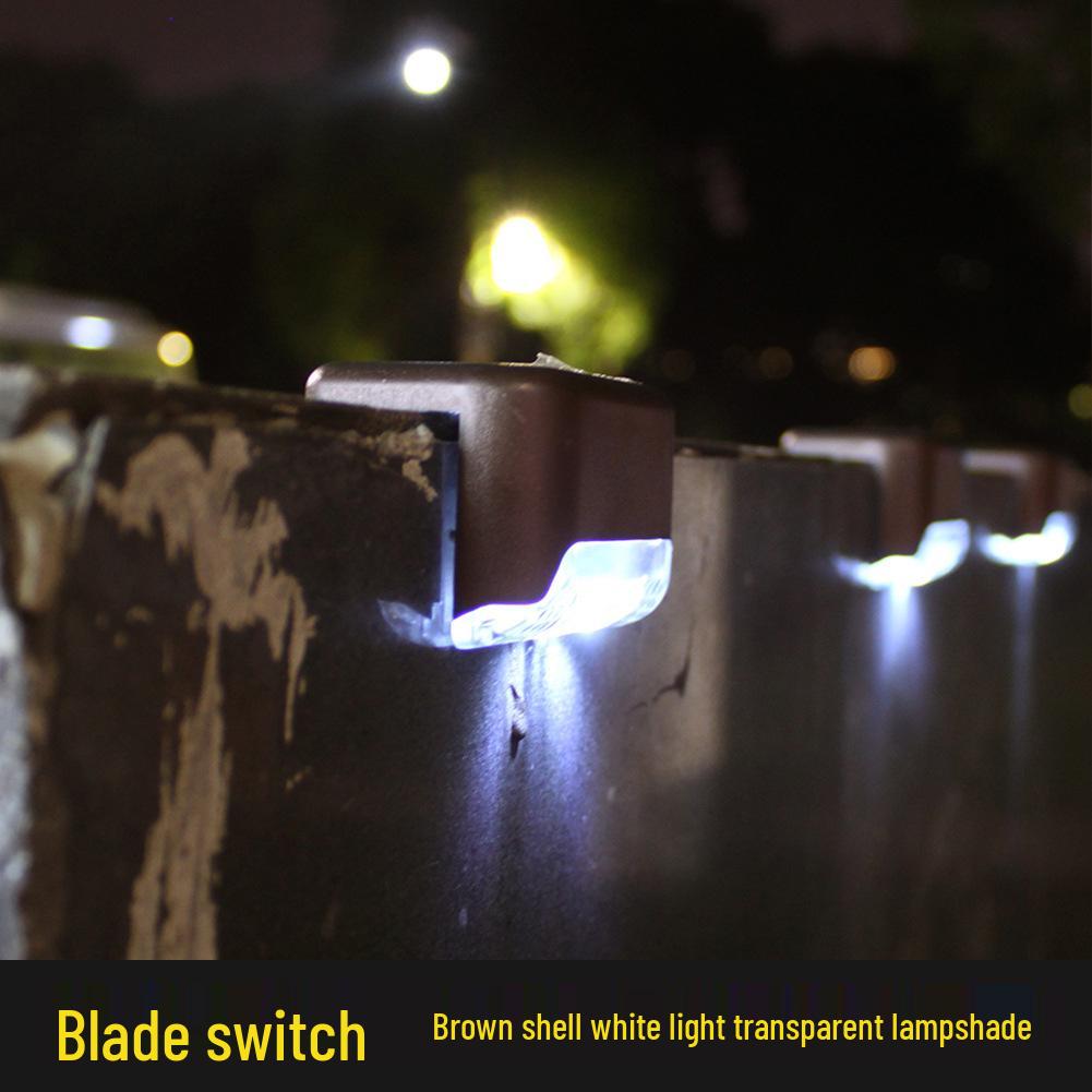 Outdoor Solar Step & Garden Railing Lights: Decorative Stair and Fence Illumination