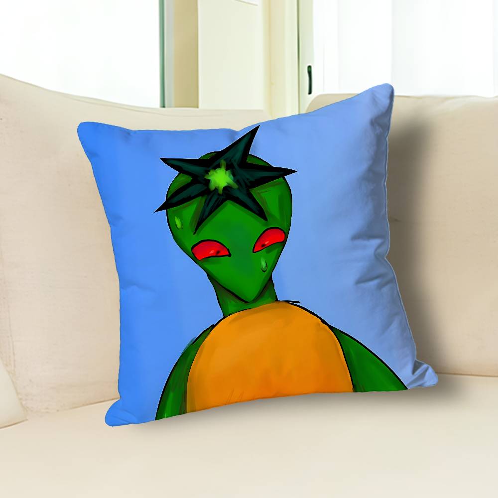 H-House Of Puso B-Bayani Cartoon Pillow Cover, 4K HD Printed Cushion Cover case with Various Exquisite Patterns