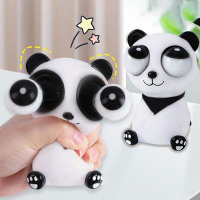 Přenosná hračka Panda Squishes Soft TPR Populární roztomilý zvířecí fidget