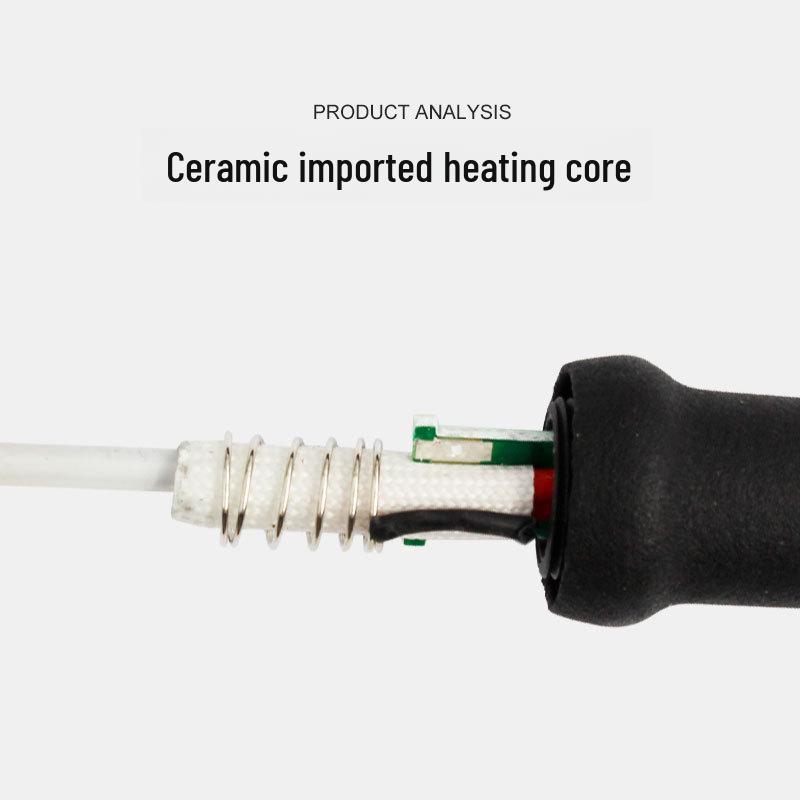 "Deliyou 9" Hochfrequenz-Elektrischer Lötkolbengriff, 5 Löcher/5 Stifte, Konstante Temperatur mit verschiedenen Heizkerntypen