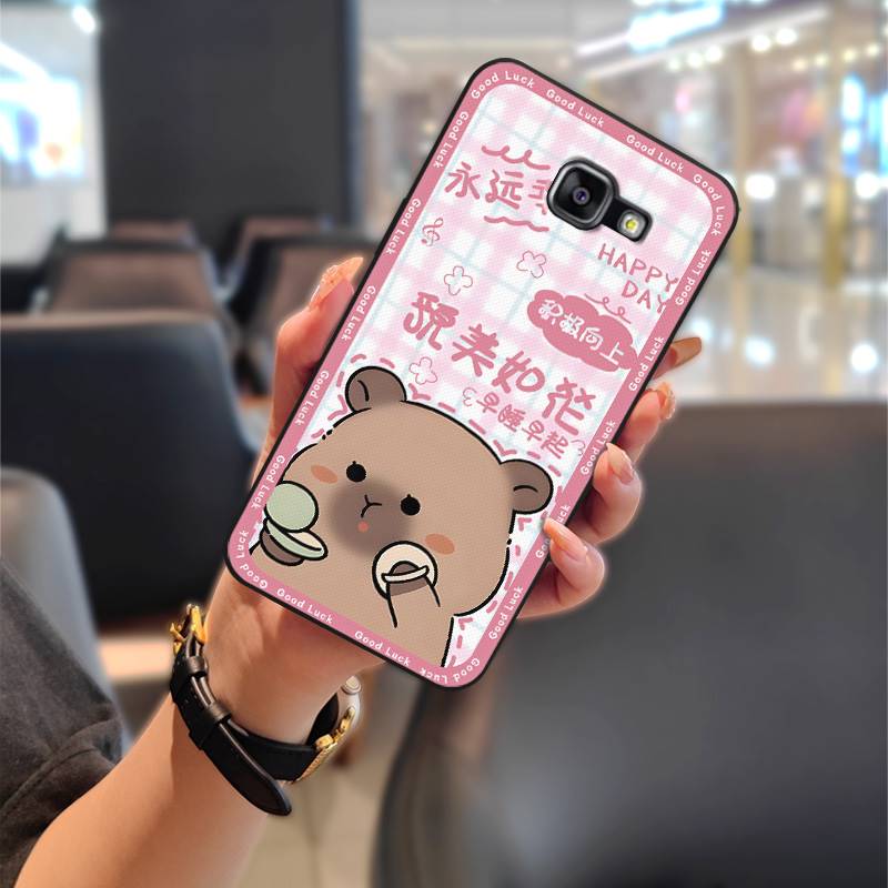 Dirt-resistant Full Wrap Phone Case For Samsung Galaxy A510/A5 2016/SM-A510F Cartoon Cute Anti-dust Protective Silicone