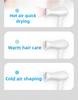 Corrugated Silk Hair Dryer Handle Foldable Hair Dryer 2000W High-power Household Hair Dryer Thermostatic Care 3 Levels