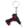 Cool Design Electric Drill Key Chain Lifelike Handheld Drill Pendant Drill Key Ring  Key Accessory