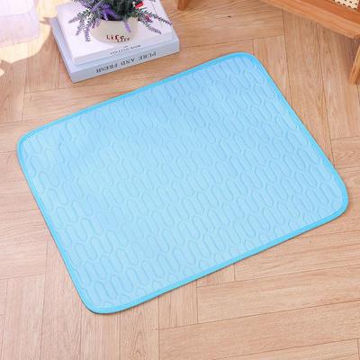 Pet Ice Silk Cooling Mat: Summer Dog & Cat Sleeping Floor Mat