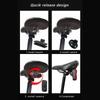 Bike Clear View Camera, 180° Adjustable Mount, Loop Recording Bike Camera with Tail Light