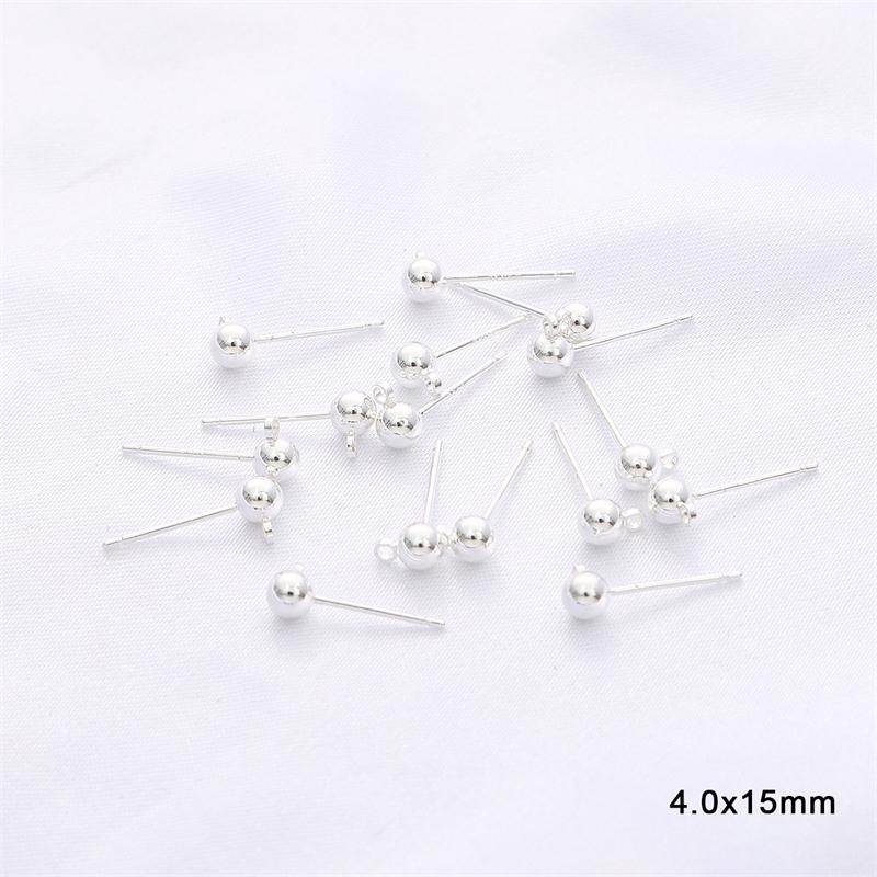 1Pair Copper Ball Belt Sling Needle For DIY Necklace Bracelet Jewelry Making Accessories Handmade Supplies