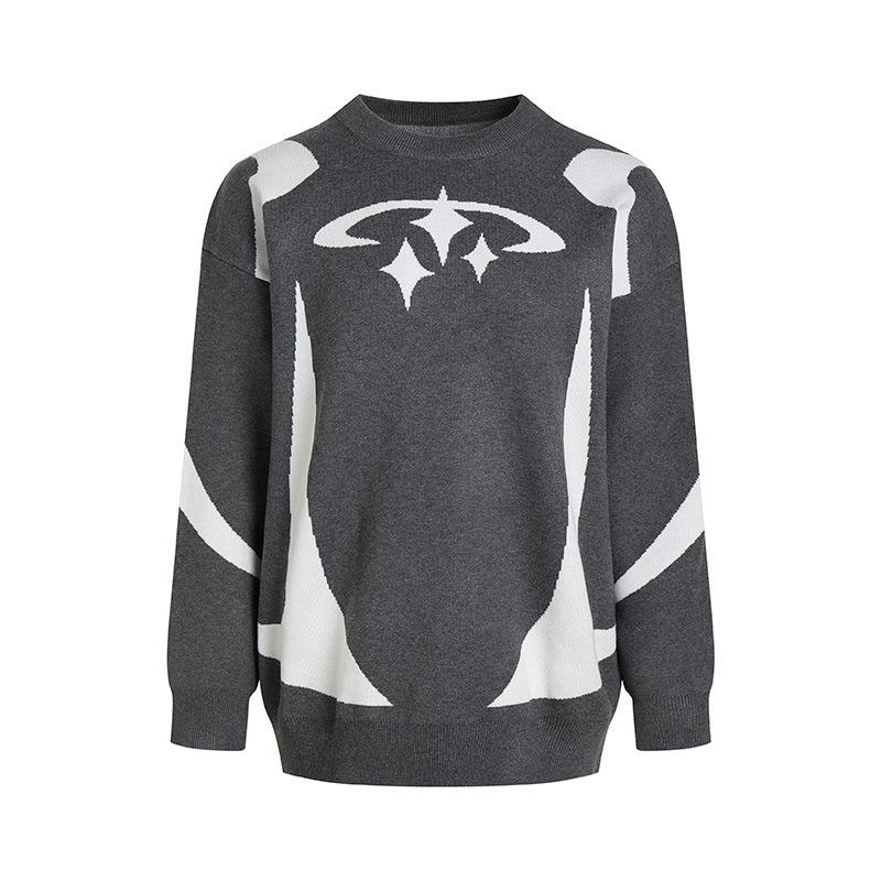 Women's Loose Knit Round Neck Pullover Sweater - Autumn/Winter 2026 Collection