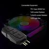 DS Mini ARGB PC Fans Controller Kit with One-to-One Matching Function for Computer Case RGB Fans, PC ARGB Heat Sink (3 Pin, 14 Key, SATA Power, 5th