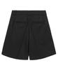 CNVS Cotton Pintuck Half Pants_Black