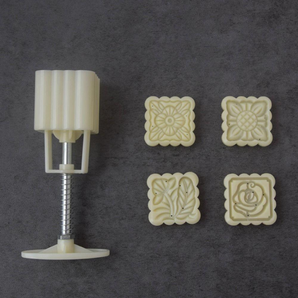 Kreativní forma na měsíční koláče 3D forma na razítko na sušenky Mid-Autumn Festival Dodávky Mungo fazole